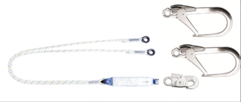 AZ002/AW170/LB102/2XAZ024 – Çift Kollu Şok Emicili Lanyard