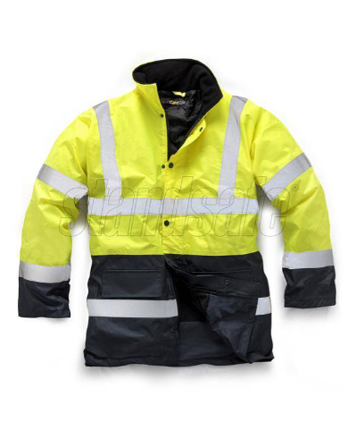 STANDSAFE – HV012 HI-VIS İKİ RENK KIŞLIK PARKA