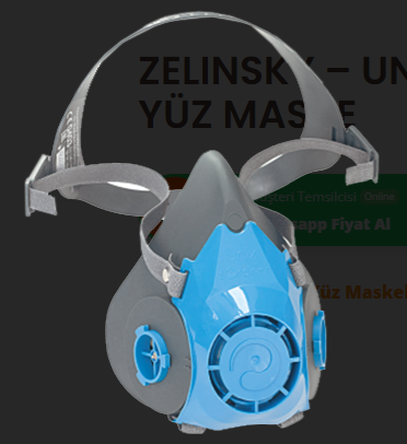 ZELINSKY – UNIX 1000 / 1100 YARIM YÜZ MASKE